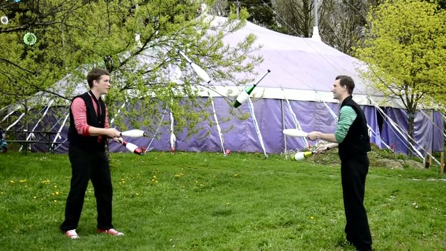 fehlerhaftes Jongleurtraining