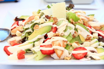 Chicken Caesar Salad, Denia Spain