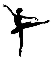 Fototapeta na wymiar Ballet Dancer