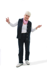 Lässige jugendliche Dame