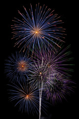 Fototapeta premium Feuerwerk