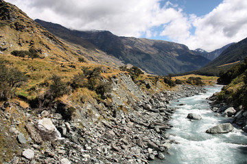 New Zealand landscape - Mount Aspiring National Park