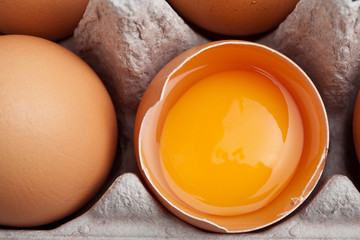 eggs in box