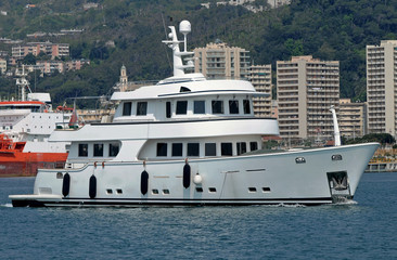 Obraz premium yacht in harbor