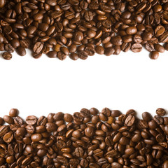 Coffee beans stripes