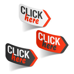 Click here sign