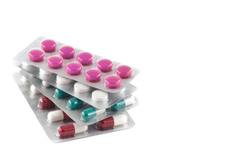 plaquettes de médicaments
