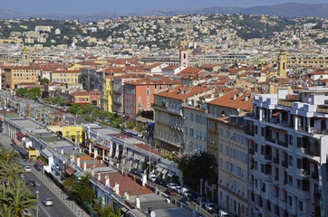 Obraz premium Vieux Nice cours saleya et prom00