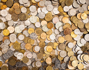 Coins background