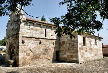 S. Vicente de Cha church, in Montalegre, Portugal