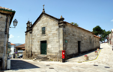 Misericordia church in Montalegre village, north of Portugal