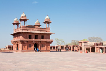 Fatehpur Sikri, Indie - obrazy, fototapety, plakaty