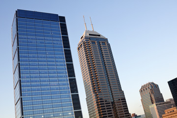 Modern architecture of Indianapolis