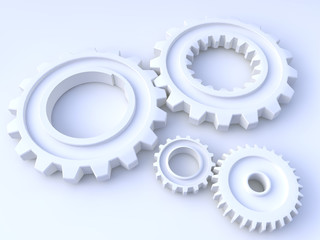 白 歯車