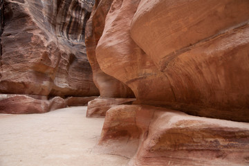 Siq in Petra