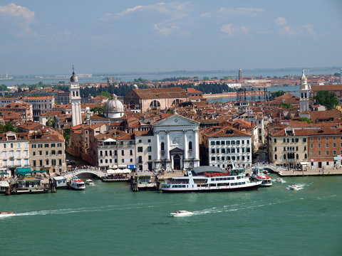 Venice - view from the tower of San Giorgio Magiore church
