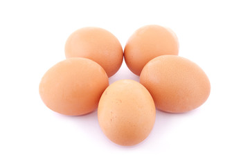 Five eggs