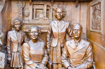 Obraz premium Queen Mother Memorial Frieze