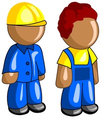builders icon vector
