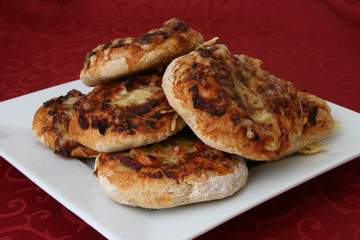 frische Pizzabrote