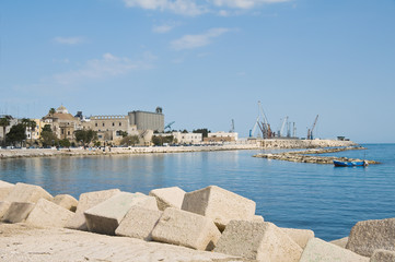 Panoramic view of Bari. Apulia.