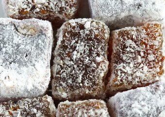 close-up turkish delight