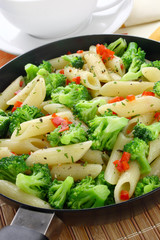 Pasta with broccoli