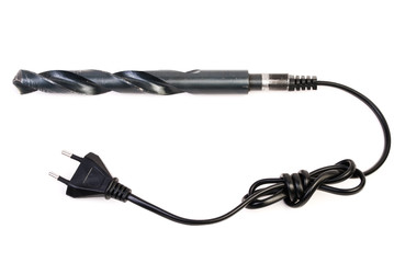 Electricaly powered drill