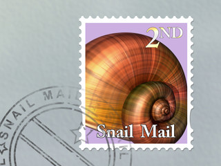 Snail mail envelope