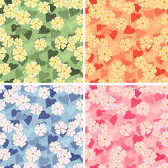 Flower seamless patter