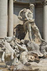 Statues of Trevi Fountain