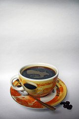 Kaffetasse Hochkant