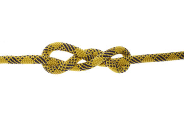 Rope with a knot