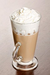 coffee with cream liqueur