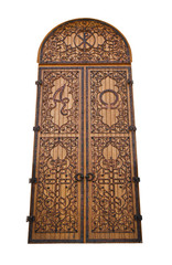 The doors of the cathedral