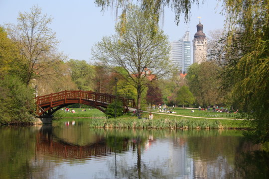 romantisches leipzig im fr&uuml;hling