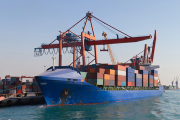 Fototapeta premium Container Ship