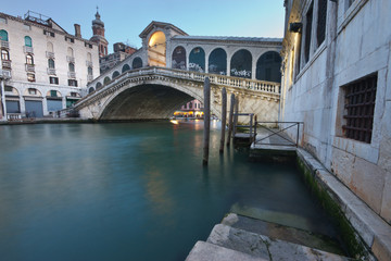 Fototapeta na wymiar Rialto bridge, Venice