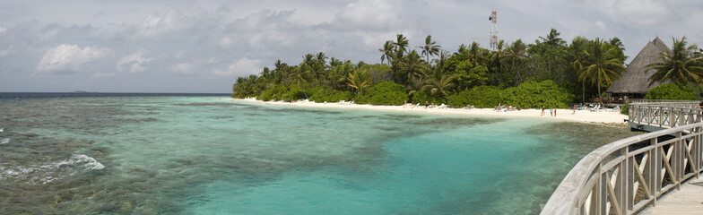 Maldivian island