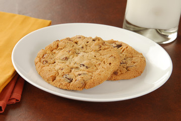 Cookies and milk