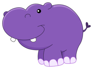 Baby hippo