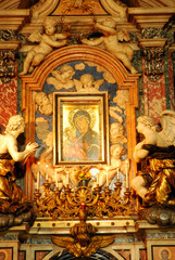 Icona sacra dell'Abbazia di San Nilo a Grottaferrata - Roma