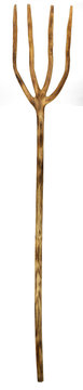 Fourche en bois outil ancien