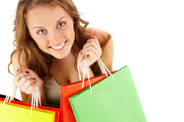 Happy shopper