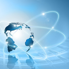 Best Internet Concept of global business from concepts series