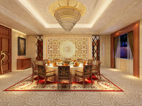 rendering restaurant