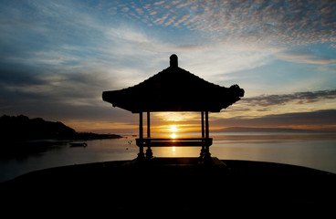 Sunrise on Sanur beach, Bali © Burhan Bunardi