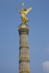 Fototapeta na wymiar The Victory Column in Berlin