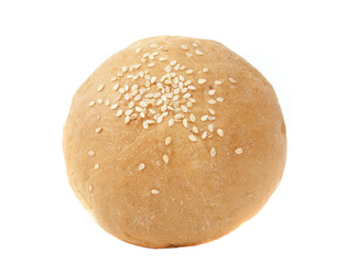 bun with sesame seeds
