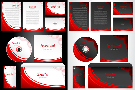 Set of Business Template
